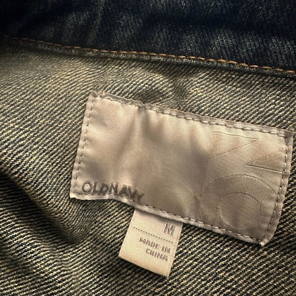 Old Navy Denim Jacket Sz M - Picture 8 of 9